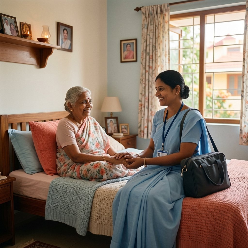 At-Home Palliative Care at Sreekaara Health Care Home, Yelahanka