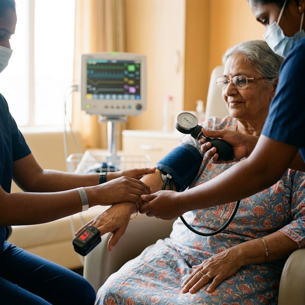 Bedridden & Ambulant Patient Monitoring at Sreekaara Health Care Home, Yelahanka