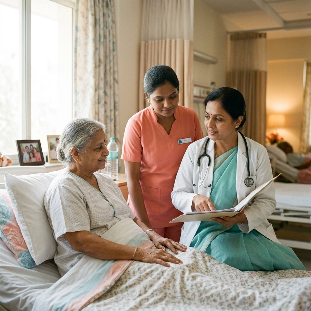 Supervised Pain Management at Sreekaara Health Care Home, Yelahanka