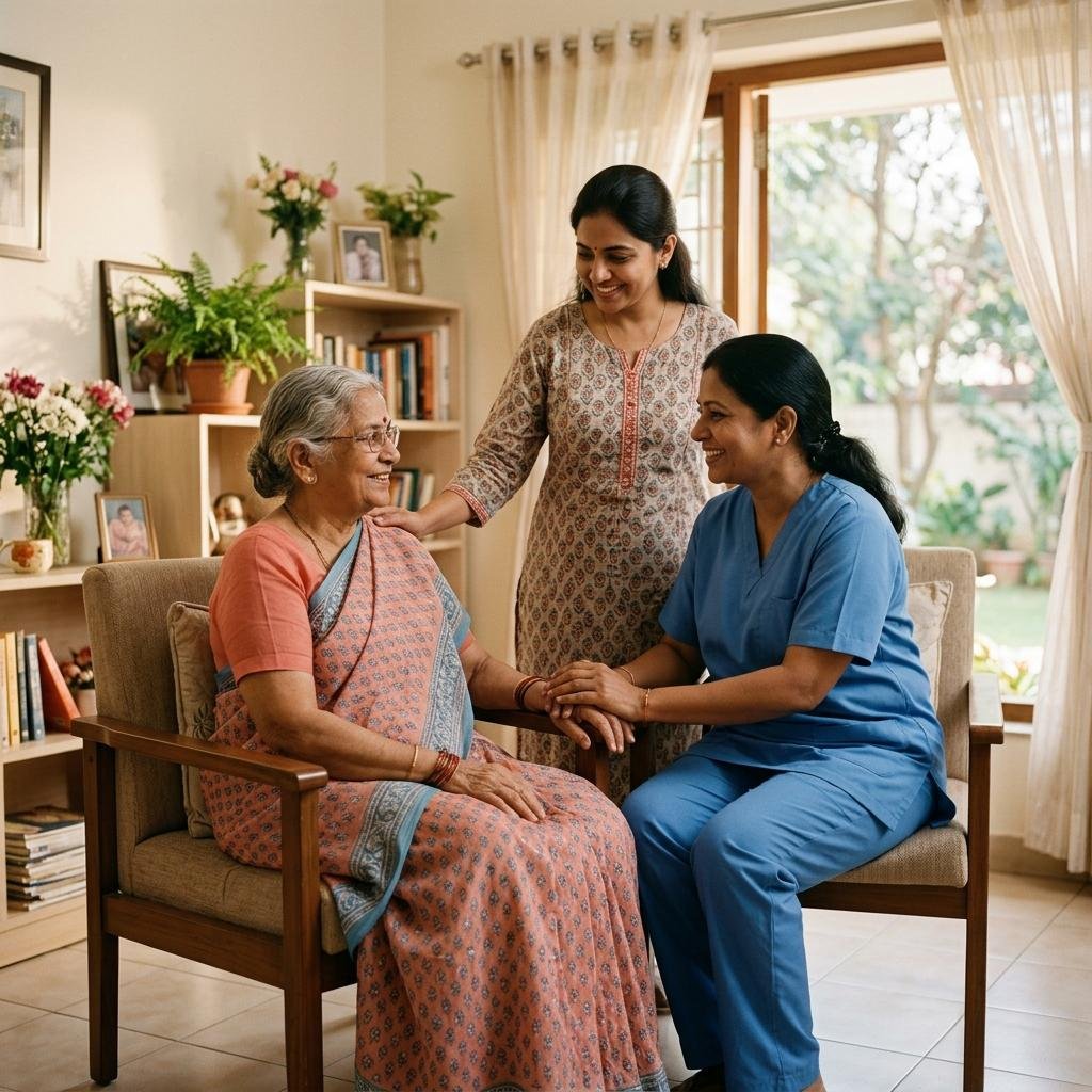 Psychological & Social Support at Sreekaara Health Care Home, Yelahanka