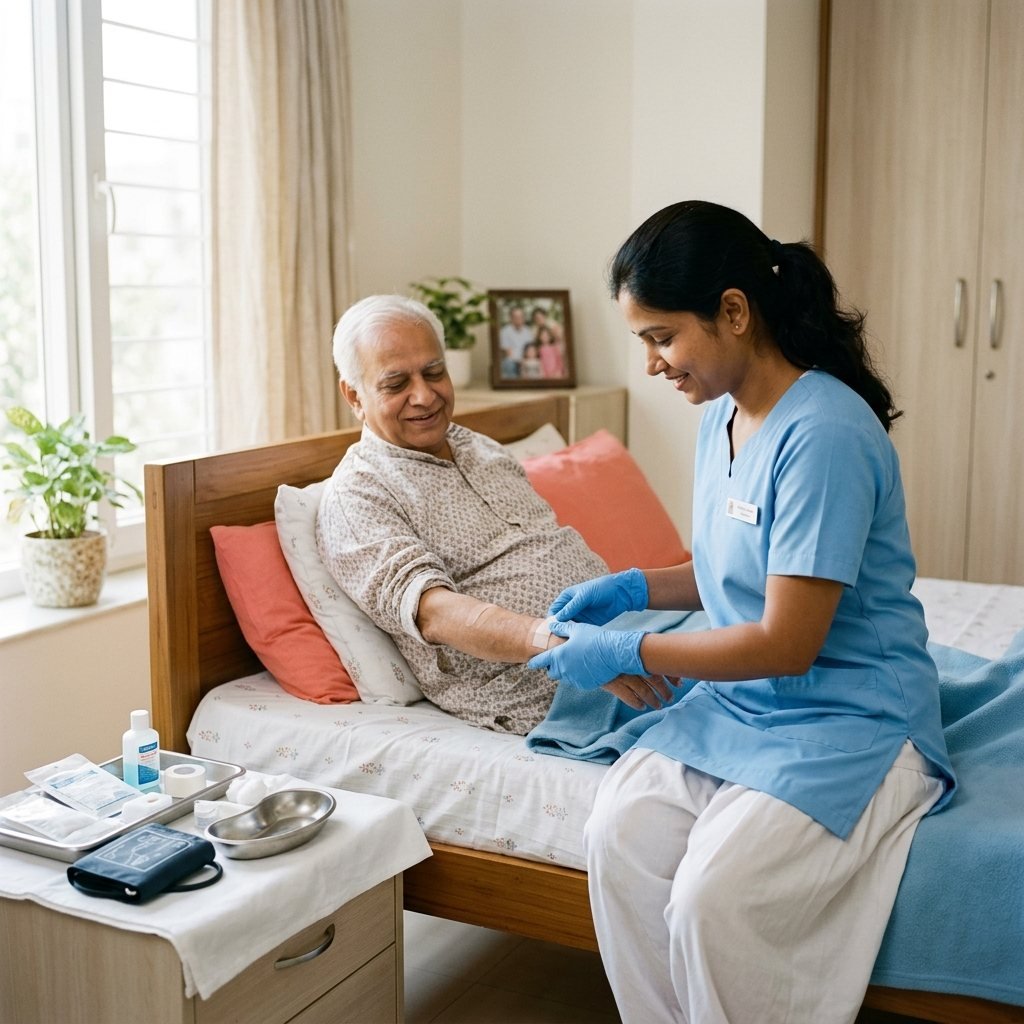 Tracheostomy Care at Sreekaara Health Care Home, Yelahanka